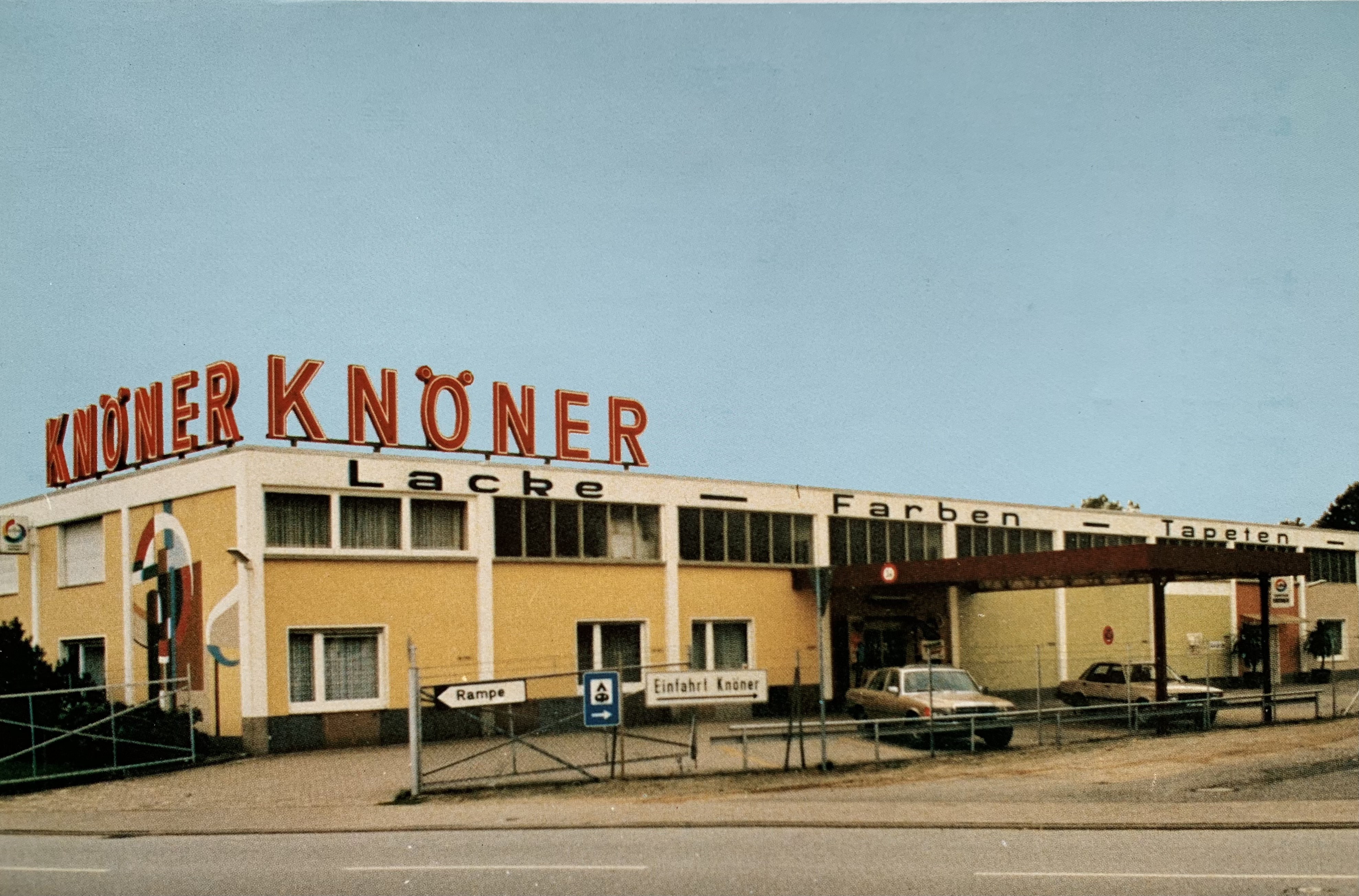 Bald wird es hier schöner, es baut Helmut Knöner